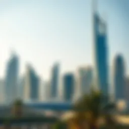 Stunning skyline of Abu Dhabi showcasing modern architecture