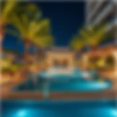 Luxurious amenities available at برج منازل 2