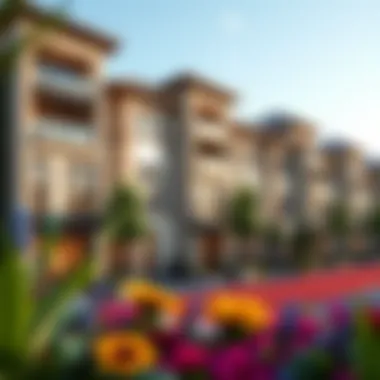 Architectural rendering of the Cherrywoods residential layout