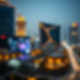 Visual representation of digital marketing landscape in Dubai