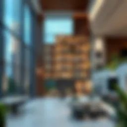 Architectural layout of Creek Rise Tower 1