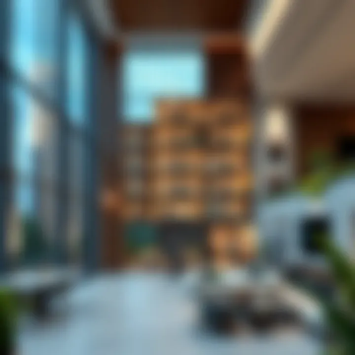 Architectural layout of Creek Rise Tower 1