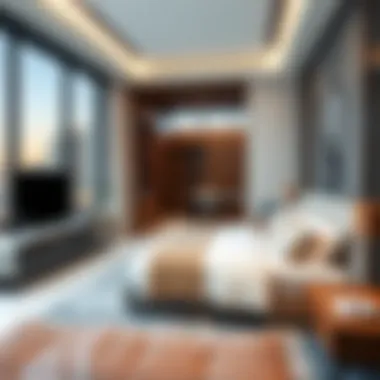 Detailed room arrangement in Creek Rise Tower 1