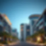 Modern architectural design of Dar Al Arkan developments