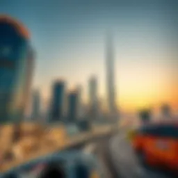 Modern Dubai skyline showcasing DEWA's impact on urban development