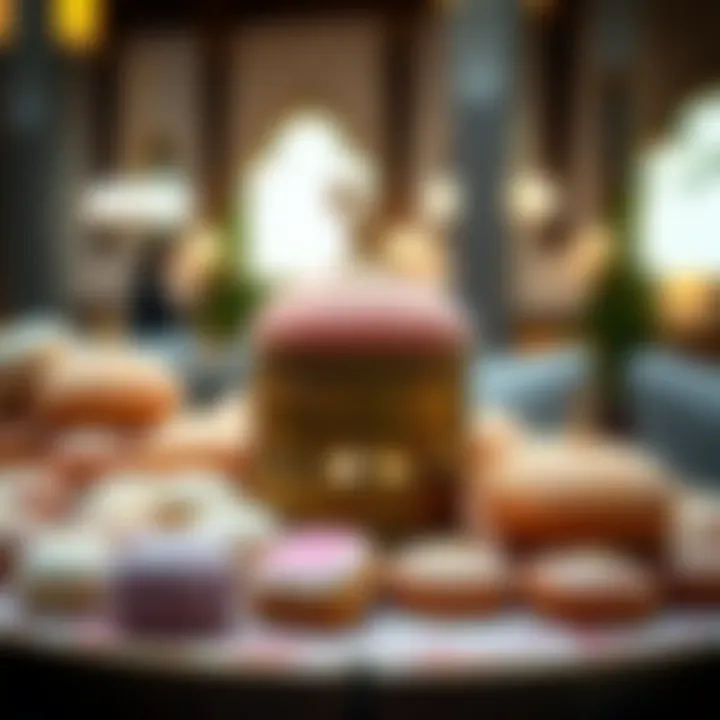 Traditional sweets displayed for Eid festivities