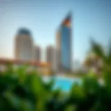 Striking architectural design of Executive Bay Tower B