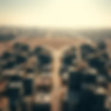 Aerial view of Dubai showcasing various properties