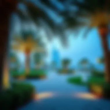 Luxurious parks and recreational areas in Al Rashidiya