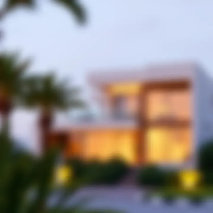 Graph displaying real estate trends in Aljada