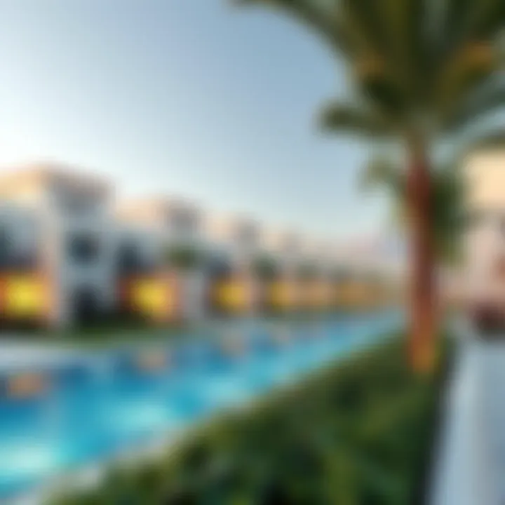 Visual representation of Aljada's residential developments