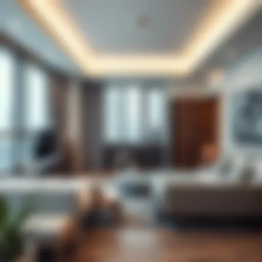 Modern shared living space in Dubai