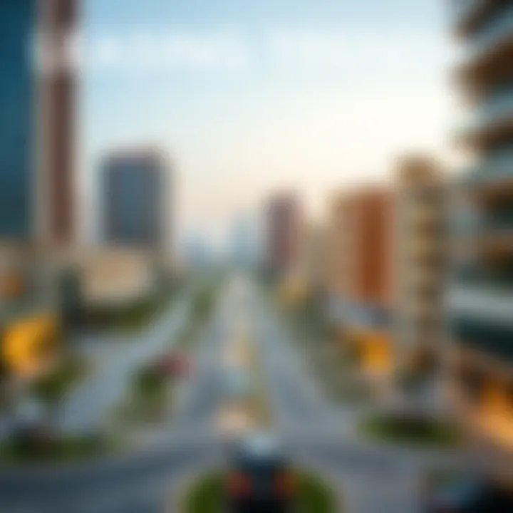 Infographic illustrating leasing market trends in Al Quoz