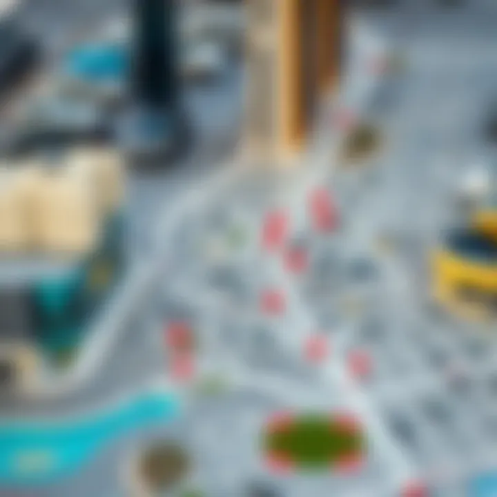 Map of Al Nahda 2, indicating key locations and family-friendly services