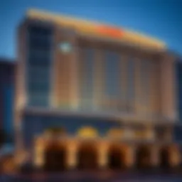 Luxury Hotel Exterior on Sheikh Zayed Road