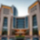 Stunning architectural view of Jannah Hotel showcasing its unique design