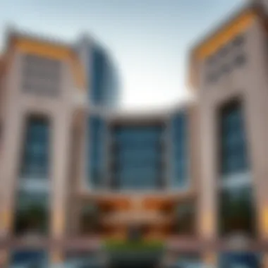 Stunning architectural view of Jannah Hotel showcasing its unique design