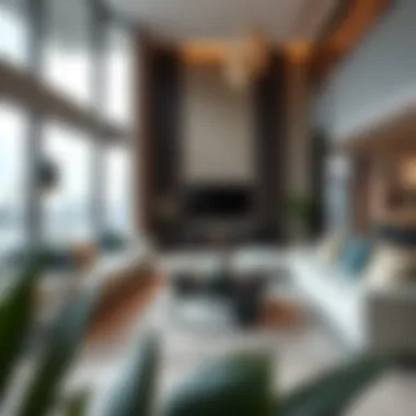 Elegant Living Space Inside Lulu Residence Elegant living space in Lulu Residence