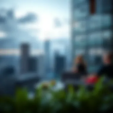 Stunning city view from Lulu Residence