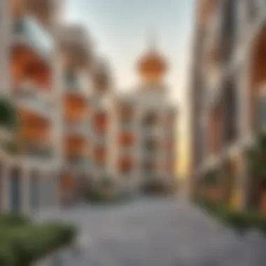 Modern Architecture in JVC Exterior of residential buildings in Jumeirah Village Circle