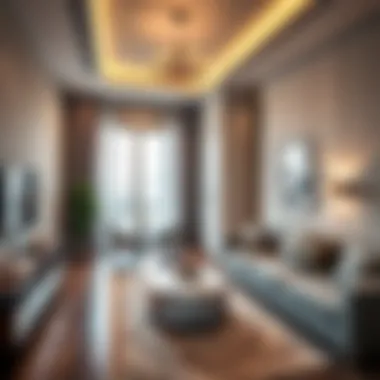 Elegant Studio Layout Elegant studio layout showcasing space efficiency