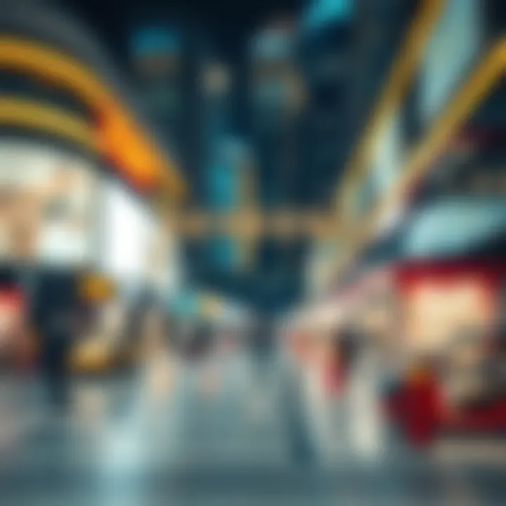 Economic graph illustrating market trends in Bur Dubai