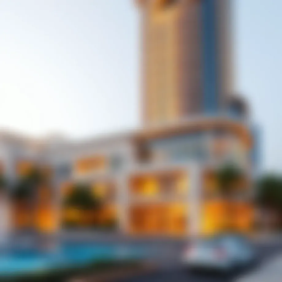 Exterior view of Ten11 showcasing its architectural elegance