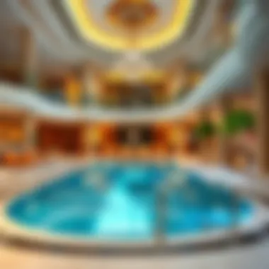 Interior view highlighting the luxurious amenities of Al Sarraf Building