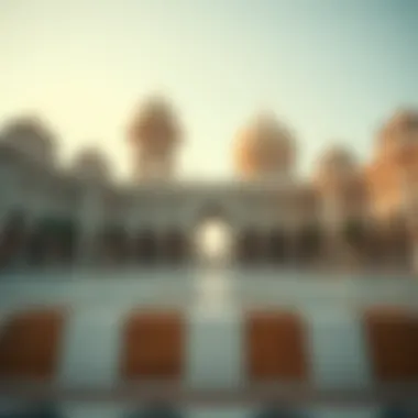 Architectural Fusion of برج الغيث Architectural details of برج الغيث showcasing traditional and modern elements