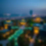 Panoramic View of Dubai Hills Park Point