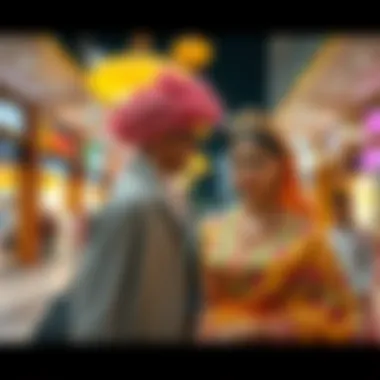 Fusion of Tradition and Fashion Cultural attire blending modern and traditional styles