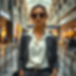 Elegant outfit suitable for Dubai Mall