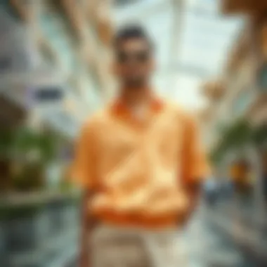 Lightweight clothing for hot weather in Dubai