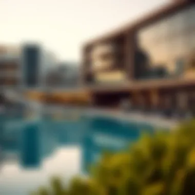 Modern architectural design of a Gym Marina