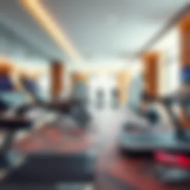 State-of-the-art fitness center available for guests