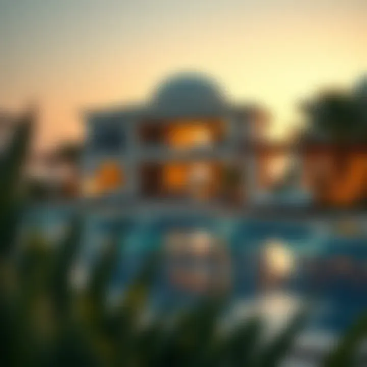 Luxury residential development on Hudayriyat Island