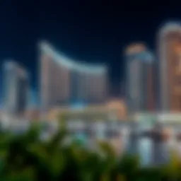 Stunning view of Marina Wharf showcasing its unique architectural design