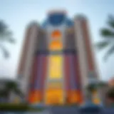 Exterior view of مول الامارات showcasing its architectural design