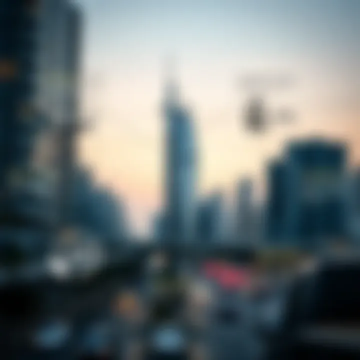 Infographic showing the components of the Dubai Rent Calculator