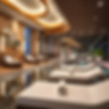 High-end amenities at Omniyat Dorchester's wellness center