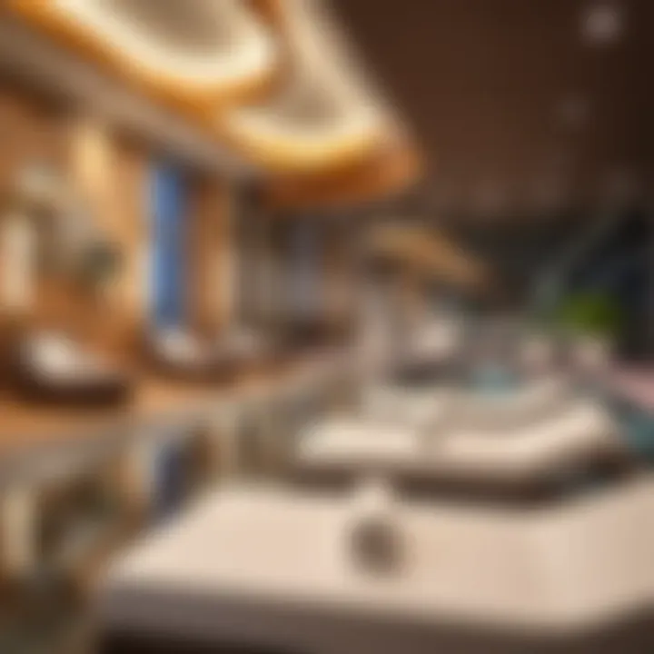 High-end amenities at Omniyat Dorchester's wellness center