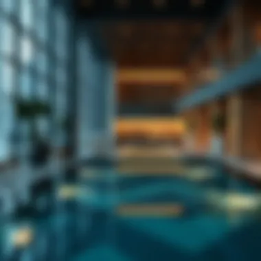 Luxurious amenities available at Quayside Ellington