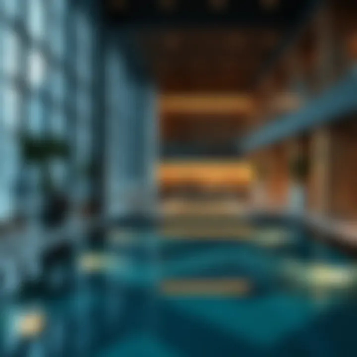 Luxurious amenities available at Quayside Ellington