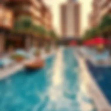 Vibrant lifestyle and amenities in Rio Dubai