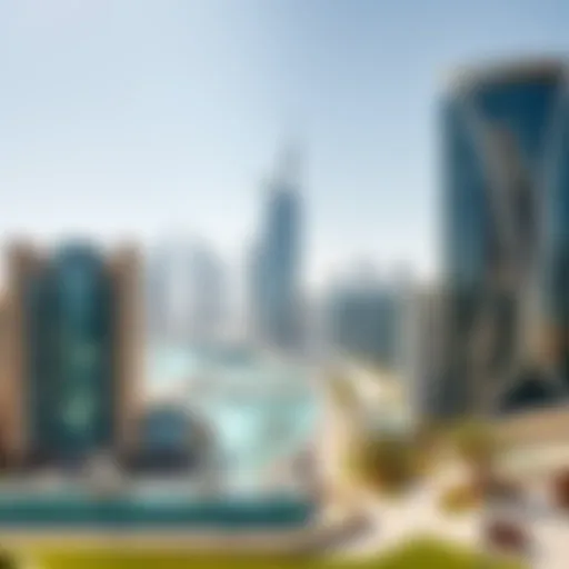 Stunning skyline of Rio Dubai showcasing modern architecture