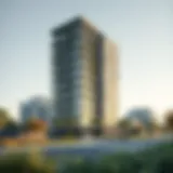 Modern eco-friendly building in Dubai