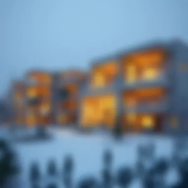 Winter Villas in Dubai Luxury villas in Dubai reflecting winter ambiance