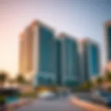 Stunning view of The Pointe Dubai showcasing modern architecture