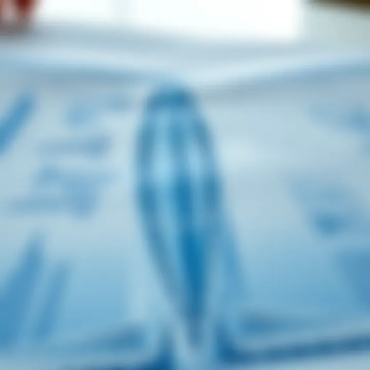 Architectural blueprint of the Reflection Tower emphasizing its innovative design