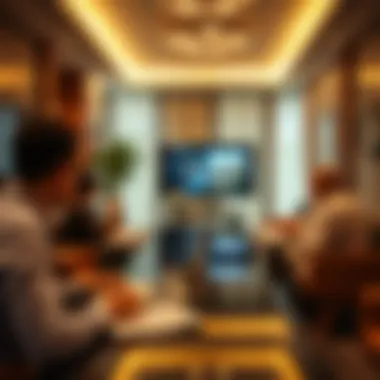 Real estate compliance meeting in progress